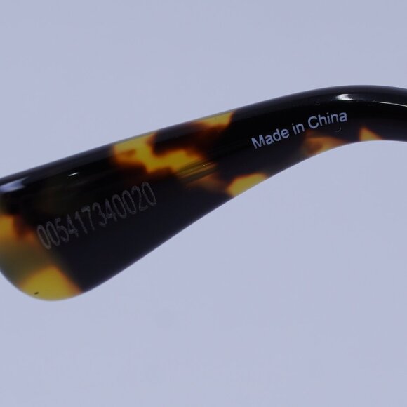 MaxMara JEWEL MM0035-H 32F Sunglasses Gold Geometric Frame, Brown Lenses - Picture 8 of 11